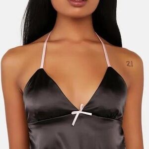 Lightly worn Edikted backless top